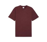 PUMA Essentials Elevated Relaxed Wash T-Shirt Herren, Kleidung, Rot, XXL Red