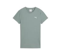 PUMA Essentials Elevated geripptes T-Shirt Damen 30 - green moon M