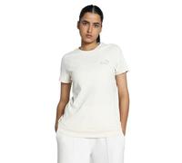 PUMA Unisex Ess Elevated Tee T-Shirts, Alpiner Schnee, XL EU