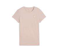 Puma ESS ELEVATED T-Shirt Damen | Mit Plain | Rose Quartz | Größe: L Pink