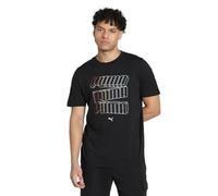 Puma ESSENTIALS LOGO LAB HOG TEE Herren T-Shirt, schwarz, größe L