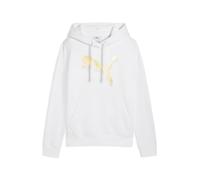 PUMA Essentials Metallic Fleece Hoodie Damen 52 - PUMA white/metallic gold S