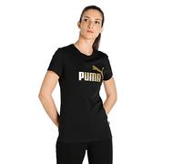 PUMA Unisex ESS+ Metallic Logo Tee T-Shirts