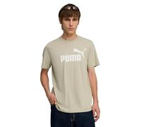 Puma Essentials No. 1 Logo Tee (s) pebble gray (61) L