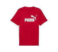 PUMA Unisex ESS No. 1 Logo Tee T-Shirts, for All Time Red, M