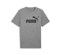 PUMA Unisex Ess No. 1 Logo Tee T-Shirts, Medium Gray Heather, S EU