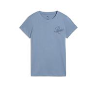 PUMA Essentials Script T-Shirt Damen 34 - cool blue S