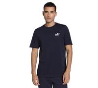 PUMA Unisex ESS Small No. 1 Logo Tee T-Shirts, New Navy,