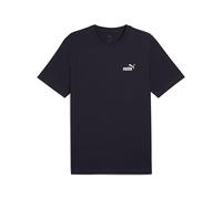PUMA PERFORMANCE T-Shirt mit Label-Stitching in Dunkelblau, Größe S