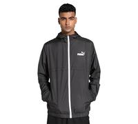 Windbreaker PUMA "Essentials Solid Windjacke Herren" Gr. L, schwarz (black all) Herren Jacken (83053762-L) black all