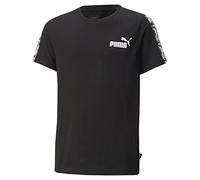 PUMA Unisex Ess Tape Camo Tee B T Shirt, Puma Schwarz, 110 EU