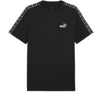 Puma Unisex ESS Tape Tee T-Shirts, Puma Black,