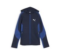 PUMA Unisex Evostripe Kapuzenpullover mit durchgehendem Reißverschluss Dk B Sweat