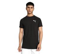 PUMA Unisex EVOSTRIPE Tee T-Shirts, PUMA Black,