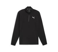 Puma FIT Woven ¼ Zip Herren Sweatshirt, schwarz M