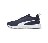 Puma Unisex Flyer Flex Laufschuhe, Blau Peacoat Puma Weiß, 44.5 EU