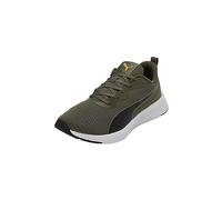 PUMA Unisex Flyer Lite Straßenlaufschuh, Puma Olivgelb Sizzle, 44.5 EU