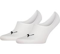 PUMA UNISEX FOOTIE 2P HIGH CUT, 35/ WHITE 35-38