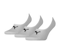 PUMA Footie-Socke Unisex Weiß Größe 39-42 EU 3er-Pack
