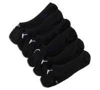 Puma Footie-Socken Unisex Schwarz Gr. 39/42 – 3er-Pack