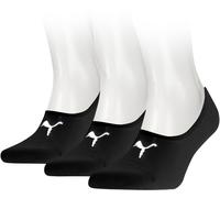 Puma Füßlinge Footie 200 Unisex 3er-Pack Schwarz Größe 38