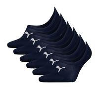 PUMA Unisex Füßlinge, 6er Pack - Footie, einfarbig Blau EUR 39-42