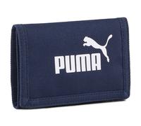 PUMA Unisex Geldbörse - Phase Wallet, Geldbeutel, Logo, einfarbig, 8x13x2 (HxBxT) Dunkelblau