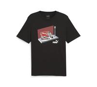 PUMA Unisex Grafik: T-Shirts & Polos, Schwarz, L