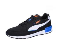 Sneaker PUMA "Graviton Erwachsene" Gr. 45, bunt (black white team royal rickie orange blue) Schuhe Puma (60683805-45)