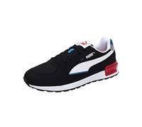 PUMA Unisex Graviton Turnschuhe, Puma Black Puma White Mykonos Blue High Risk Red, 44.5 EU