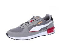 PUMA Unisex Graviton Turnschuhe, Stormy Slate Puma White Club Red Ginger Tea, 40.5 EU