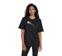 PUMA Unisex HER Graphic Relaxed Tee T-Shirts, PUMA Black,