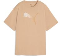 Puma Damen HER Graphic Relaxed T-Shirt sand S