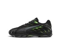 PUMA Unisex Inhale Sneakers, PUMA Schwarz-Grün Glare, 44.5 EU