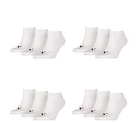 Puma Sneaker-Socken Plain 3er-Pack Weiß Größe 35–38