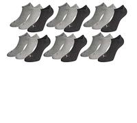 PUMA Plain Sneaker - Trainer Socken 3er-Pack (261080001) 47-50 ANTHRACI/L MEL GREY/M MEL GREY