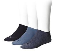 PUMA Unisex Herren Damen Sneaker Socken PLAIN 3er Pack 47-49, denim blue (460)