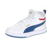 PUMA Jungen Unisex Kinder Caven 2.0 Mid PS Sneaker, White-Clyde Royal Gold, 29 EU