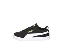 Puma Unisex Kid's Club Ii Ps Sneaker, Puma Black Puma White Puma Gold, 35 EU