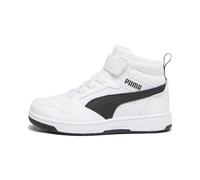 Puma Sneaker Rebound V6 Mid AC+ PS Jungen Weiß-Schwarz Größe 32