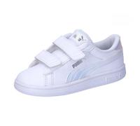 Sneaker PUMA "SMASH 3.0 HOLO 2.0 V INF" Gr. 22, weiß (puma white, mauve mist, puma silver) Schuhe (60485118-22) puma white, mauve mist, puma silver