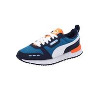 PUMA Unisex-Kind Puma R78 Jr Basket, Peacoat Blue and White Mykonos, 37 EU
