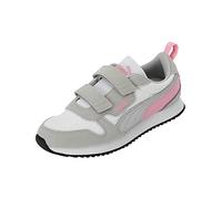 PUMA Unisex-Kind Puma R78 Jr Basket, Weiß Silber Pink Perfekt, 35,5 EU