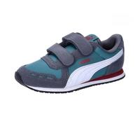 Puma Unisex Kinder Cabana Racer Sl 20 V Ps Sneaker, Cold Green Puma White Galactic Gray Intense Red, 34 EU