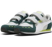 PUMA Cabana Racer SL 20 PS Sneaker mit Klettverschluß Kinder 19 - cool light gray/puma white/dark myrtle/lime smash 33