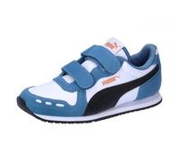 Puma Unisex Kinder Cabana Racer Sl 20 V Ps Sneaker, Puma White Puma Black Blue Horizon Maple Syrup, 33 EU