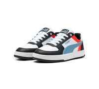 PUMA Caven 2.0 Block Sneaker Kinder 17 - PUMA white/cool blue/PUMA black 36