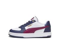 PUMA Unisex Kinder Caven 2.0 Jr Turnschuhe, Puma White Dark Jasper Puma Navy Gold, 37 EU