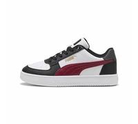 PUMA Unisex-Kinder-Sneaker Caven 2.0 Jr Schwarz/Team Regal Red/Weiß Größe 6 UK