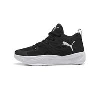 Puma Unisex Kinder Court Pro 3 Basketballschuhe, Schwarz/Weiß, 6 Big Kid